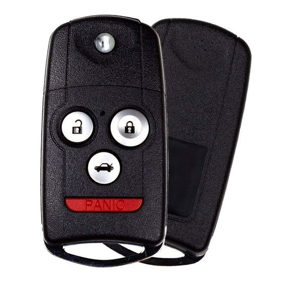 AKS KEYS New Replacement Remote Flip Key Fob for Acura TSX TL 2009 -2014 4B MLBHLIK-1T
