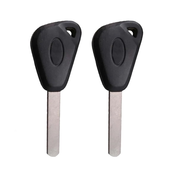 AKS KEYS New Replacement Uncut Blank Chipped Transponder Key for Subaru 4D62 HS (2 Pack)