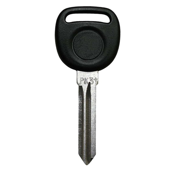 AKS KEYS New Replacement Uncut Chipped Transponder key for GM PK3+ Z Keyway (2 Pack)