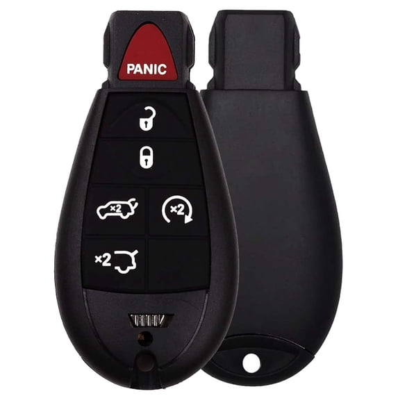 AKS KEYS New Replacement for Dodge 2008 - 2013 Fobik Key 6B FCC# IYZ-C01C / M3N5W783X