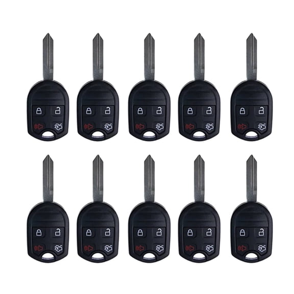 AKS KEYS New Replacement for Ford 2007-2019 Remote Key Fob 4B CWTWB1U793 (10 Pack)
