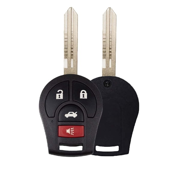 AKS KEYS New Replacement for Nissan 2003 - 2017 Remote Head Key Fob 4B CWTWB1U751