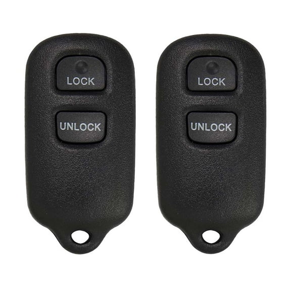 AKS KEYS New Replacement for Toyota Keyless Entry Remote 3B HYQ12BBX HYQ12BAN (2 Pack)