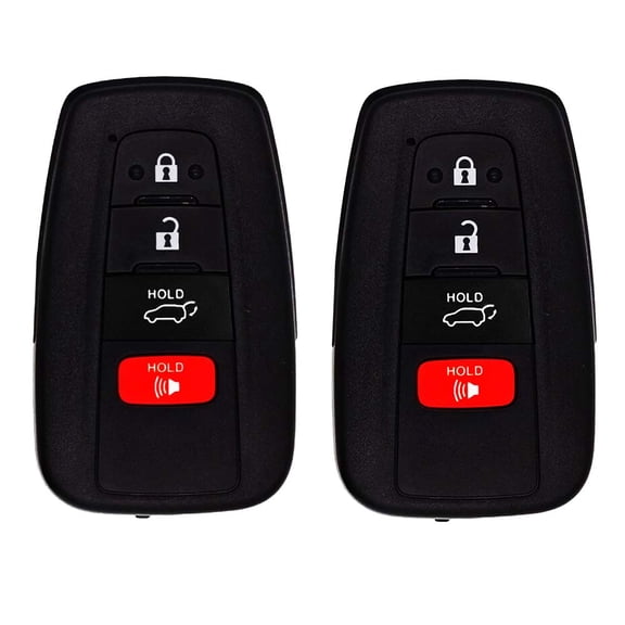 AKS KEYS New Replacement for Toyota RAV4 Hatch Smart Prox Key 4B HYQ14FBC 0351 (2 Pack)
