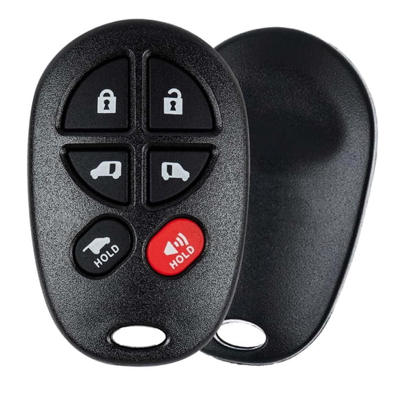 AKS KEYS New Replacement for Toyota Sienna 2004 - 2018 Kyless Entry Remote 6B GQ43VT20T