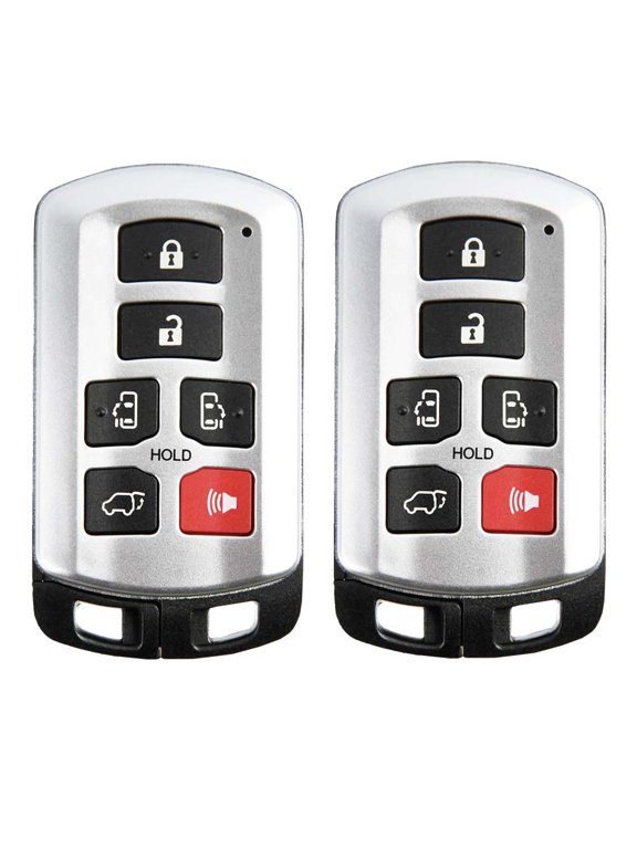 New Replacement for Toyota Sienna Smart Prox Key Fob 6B FCC# HYQ14ADR (2 Pack)