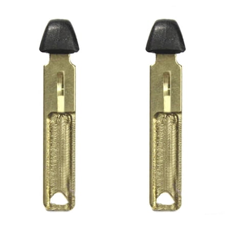 AKS KEYS New Uncut Smart Emergency Blade Insert Key Replacement for Toyota 80K (2 Pack)