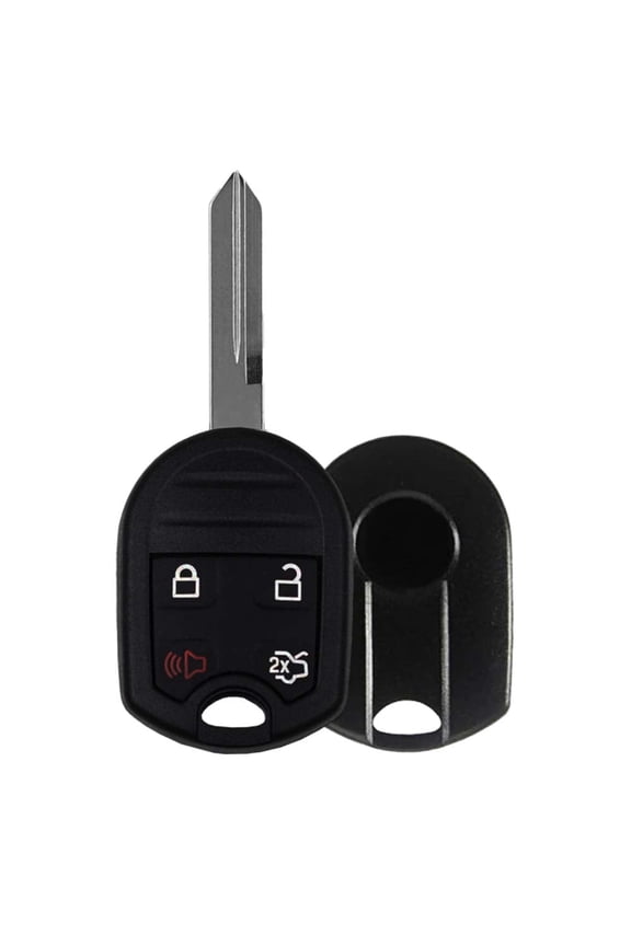 Replacement for Ford Remote Head Key Shell 4 Buttons Compatible with 2011-2015  Selected Models (2)