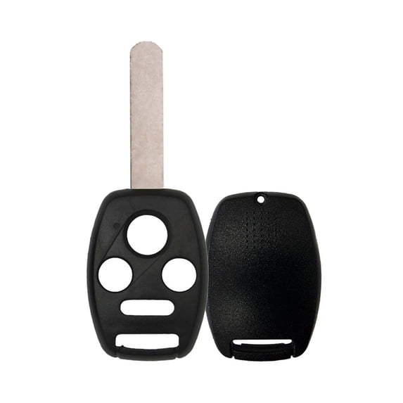 AKS KEYS Replacement for Honda Remote Case Shell 4 Buttons Compatible with 2003 - 2013 Accord, 2006 - 2013 Civic EX and Hybrid and 2009 - 2013 Pilot. Shell Only, Electronic Board not Included (2)