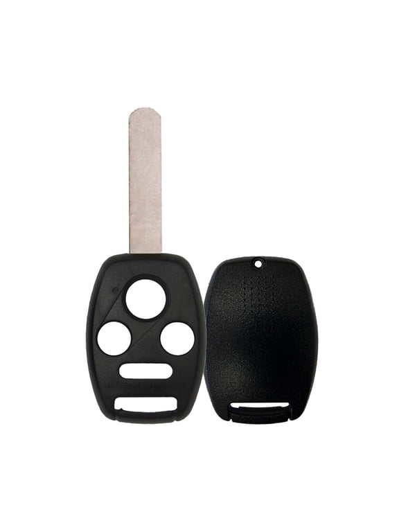 Replacement for Honda Remote Case Shell 4 Buttons Compatible with 2003 - 2013 Accord, 2006 - 2013 Civic EX and Hybrid and 2009 - 2013 Pilot. Shell Only, Electronic Board not Included (2)
