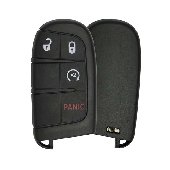 AKS KEYS Replacement Smart Key Fob Case Shell 4B Fit For Dodge Rem Start Y159