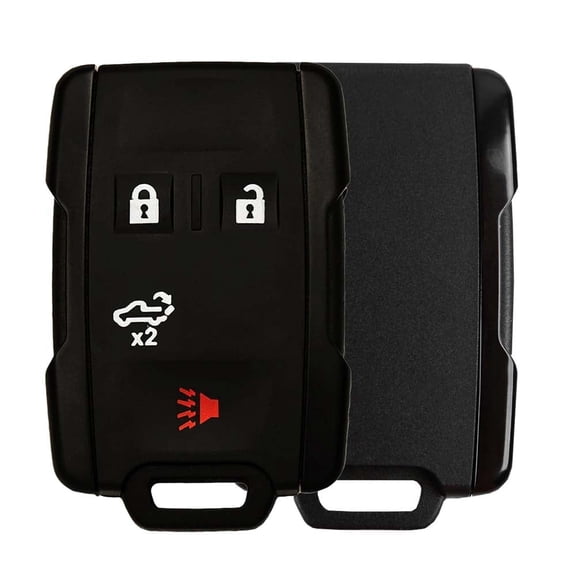 AKS KEYS Replacement for Chevrolet GMC Key Fob 4 Buttons That Use FCC M3N-32337200 and Part Number 84209237 / 84188292 / 813086121