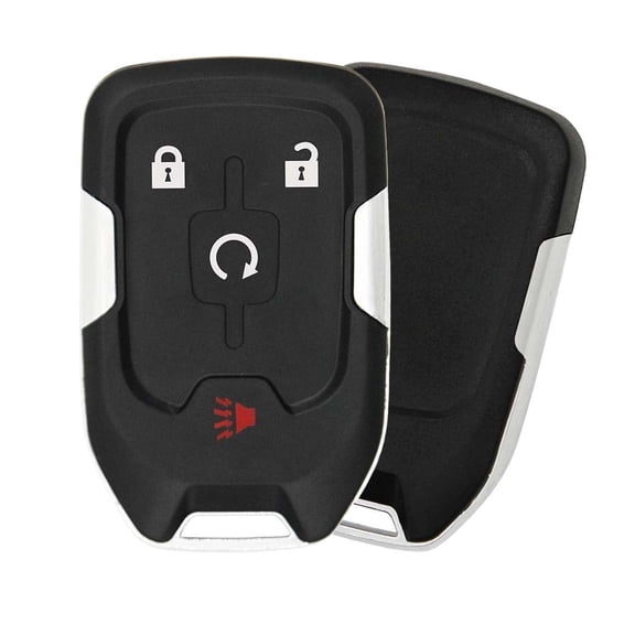 AKS KEYS Replacement for GMC Key Fob 4-Buttons That Use FCC HYQ1AA and Part Number 13584512 IC 1551A-AA Chip ID Philips ID 46 - 315 MHz