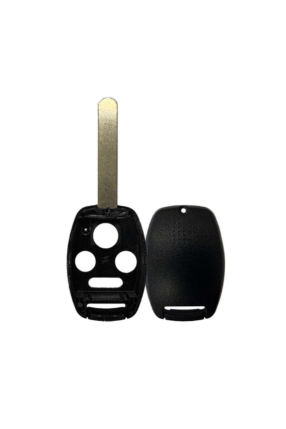 Replacement for Honda Remote Key Shell 4 Buttons - Without Chip Holder, Keyway HO01 Compatible with All Models 4 Buttons Honda Remote Key with Chip. Shell Only (1)