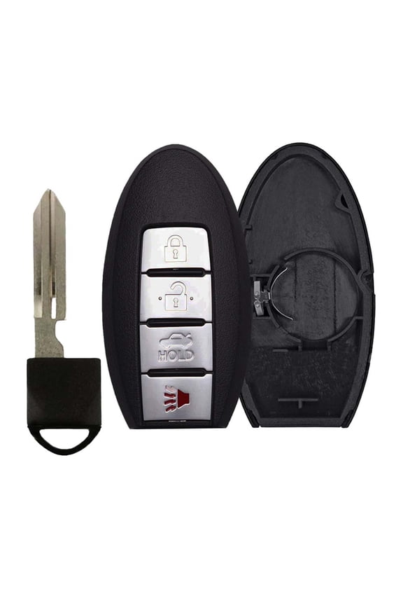 Replacement for Nissan Smart Prox. Key Shell 4 Buttons Fits for FCC ID KR55WK48903 Compatible with 2007-2012 - Altima and 2008-2014 - Maxima. Shell only, Electronic Board not Included (2)