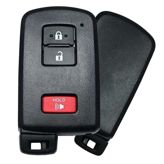 AKS KEYS Replacement for Toyota Key Fob 3 Buttons That Use FCC HYQ14FBA and Part Number 89904-0E090 with Board # 2110 AG -315 MHz