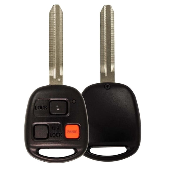 AKS KEYS Replacement for Toyota Key Fob 3 Buttons That Use FCC HYQ1512V and Part Number 89070-60090 - 315 Mhz