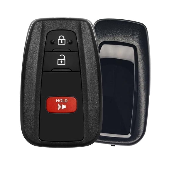 AKS KEYS Replacement for Toyota Smart Key Fob 3 Buttons That Use FCC MOZBR1ET and OE Number 89904-F4020 - 314 MHz