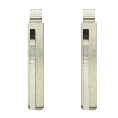 AKS KEYS Uncut Replacement Remote Flip Key Blade Blank Insert for Hyundai (2 Pack)