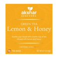 AKSHAR AYURVEDA Green Tea Lemon and Honey Organic, Vegan, Gluten Free