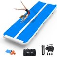AKSPORT Gymnastics Air Mat Tumble Track Tumbling Mat Inflatable Floor