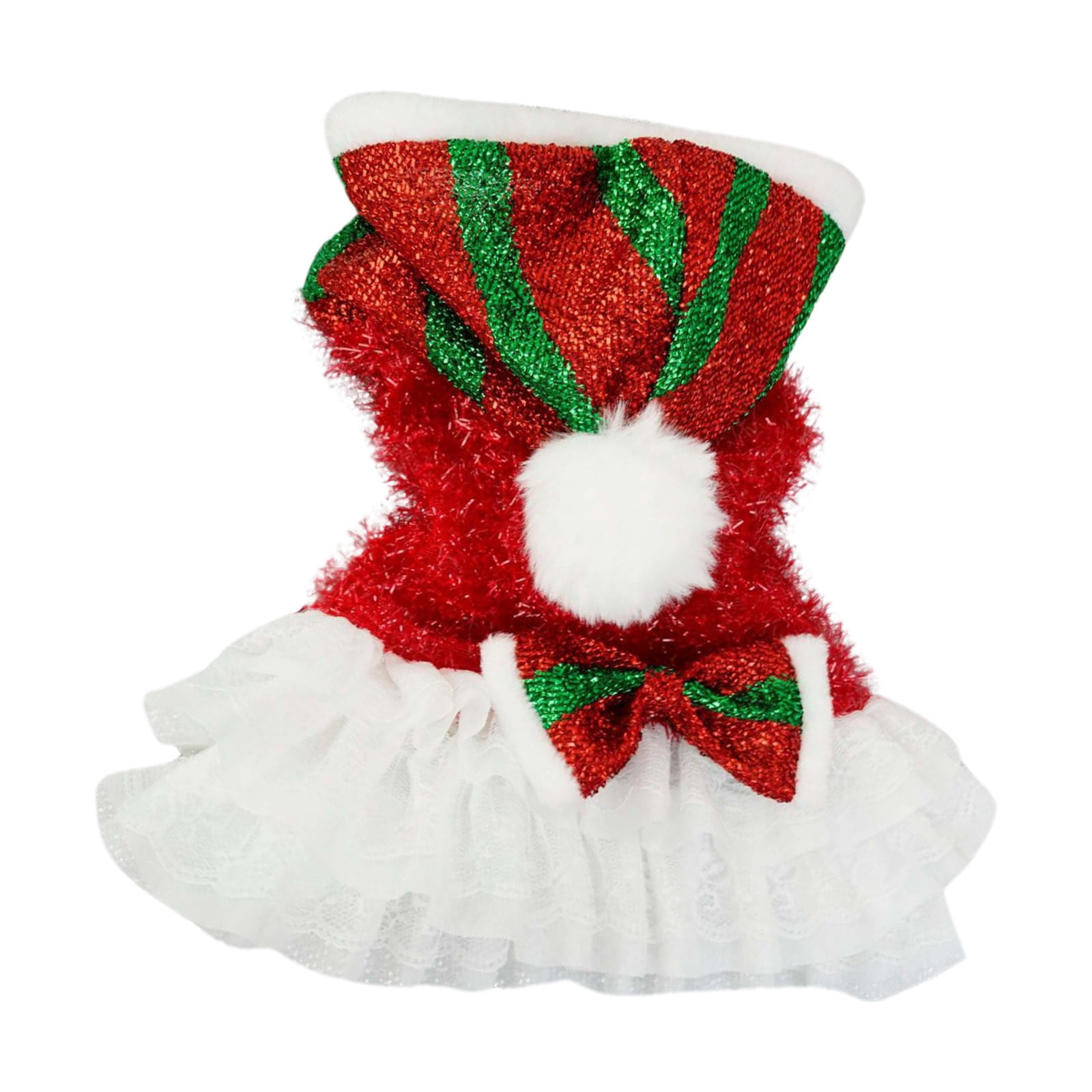 AKTUGKNM Christmas Dog Clothes Christmas Party Festive Atmosphere