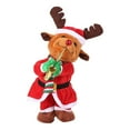 AKTUGKNM Santa Clau Milu Deer Snowman Christmas Toy Christmas Tree Can