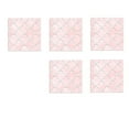AKUMRi 1Set 5Pc Self Adhesive Tile 3D Sticker Kitchen Bathroom Wall