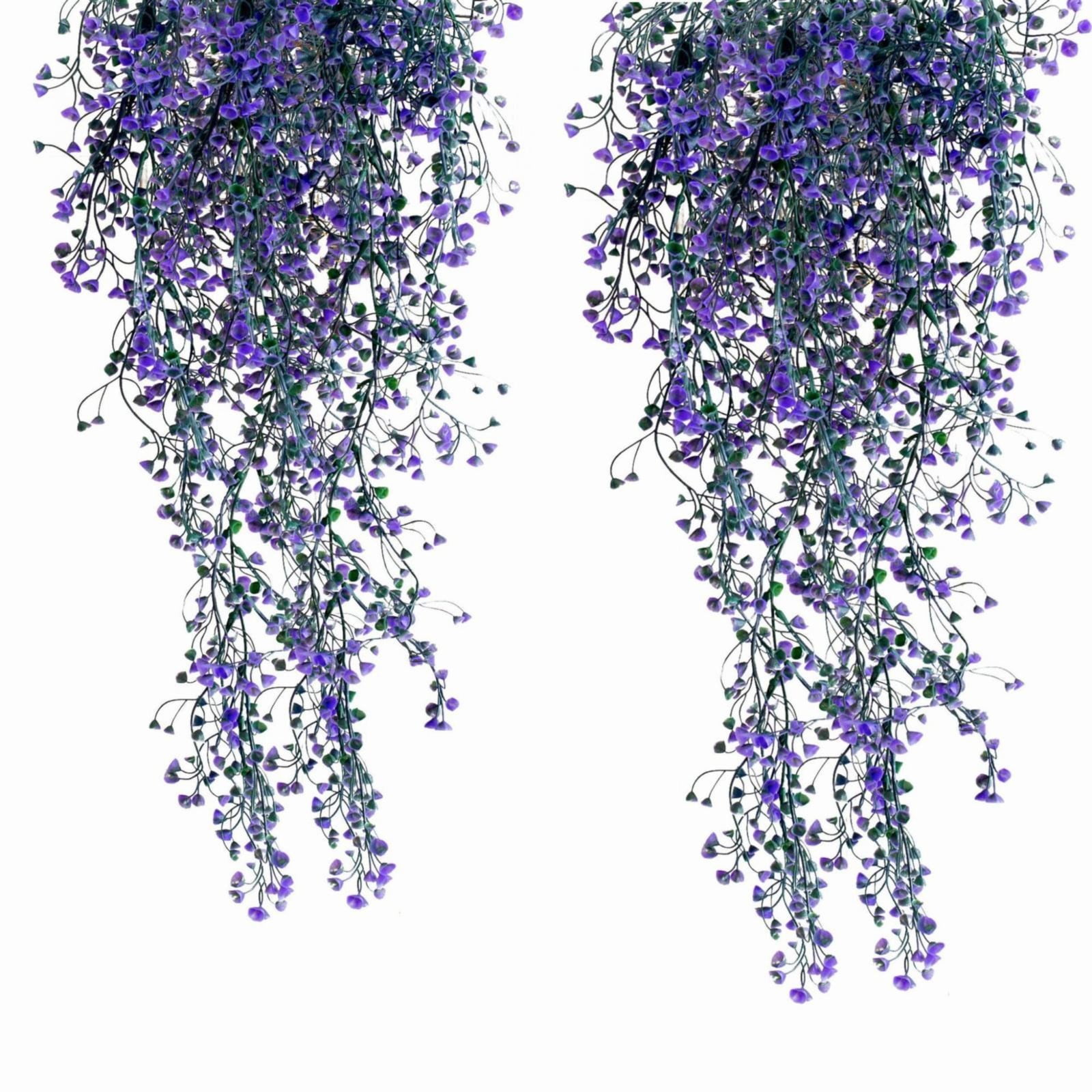 AKUMRi Artificial Flowers,Vine Hanging Artificial Plants Artificial