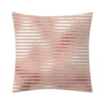 AKUMRi Bedsure Pillow Cases,Rose Gold Pink Cushion Cover Square