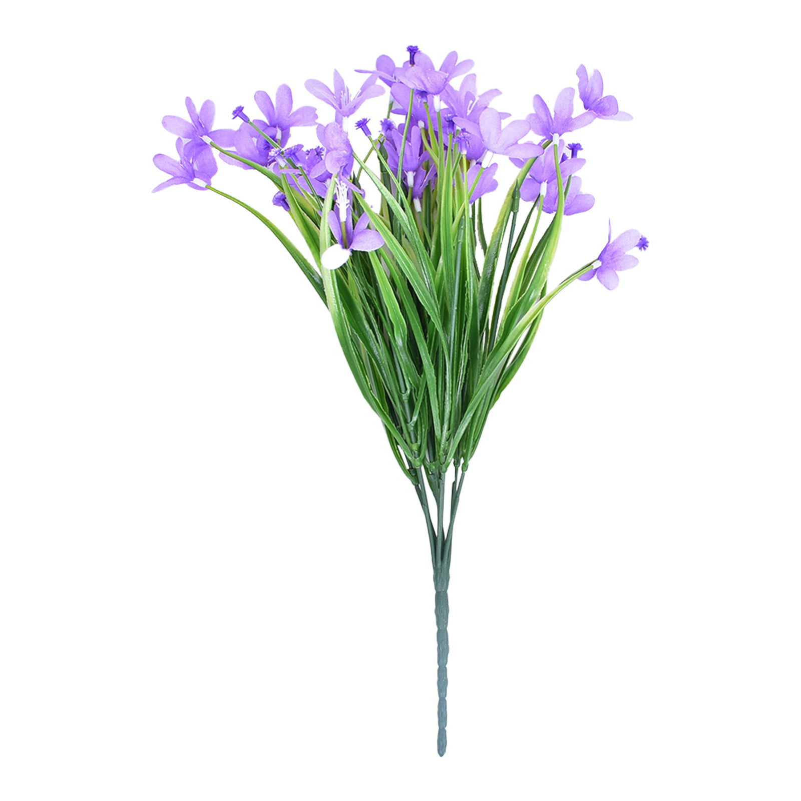 AKUMRi Faux Fall Flowers for Outdoor Planters,4packs Plastic Artificial