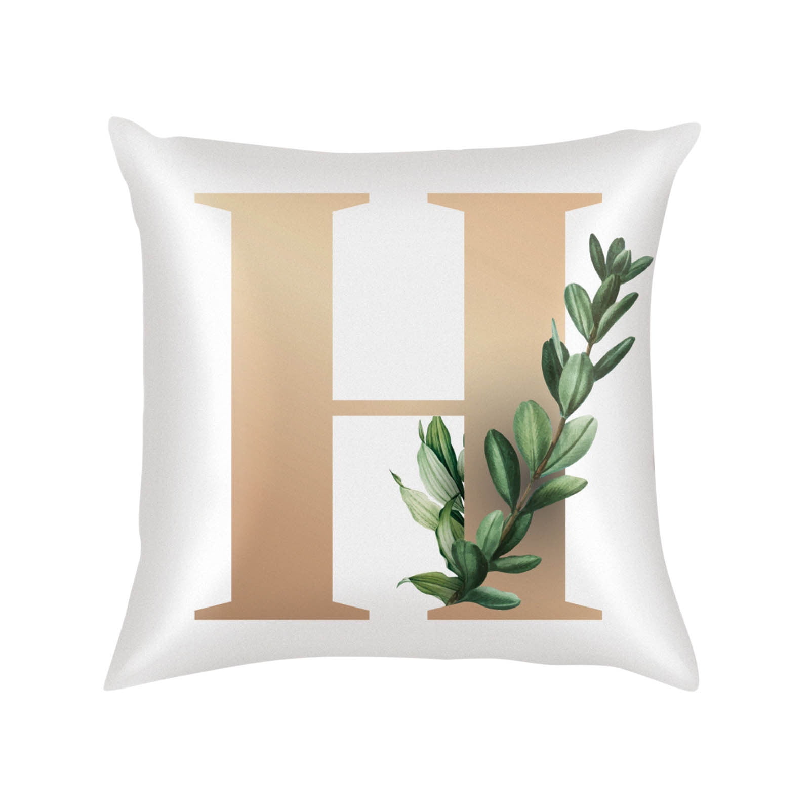 AKUMRi Pillow Cases Queen,26Letter Pillowcase,Modern Decorative Pillow