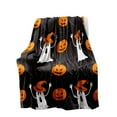 AKUMRi Red Throw Blanket,Halloween Blanket Fleece Blanket Milk Velvet