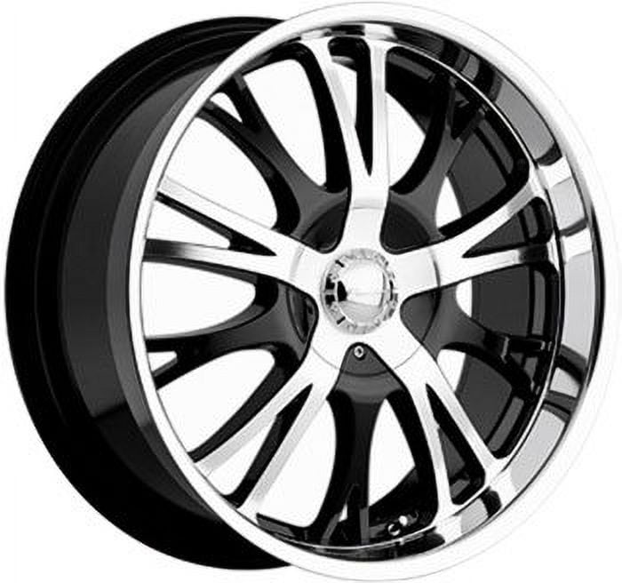 AKUZA 455/Drift Black Machined Wheel (18X7.5 5X100/114.3