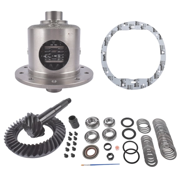 AKWH 8.2" 10-Bolt Rearend Eaton-Style Posi Gears Bearing Package 3.73 for Chevrolet