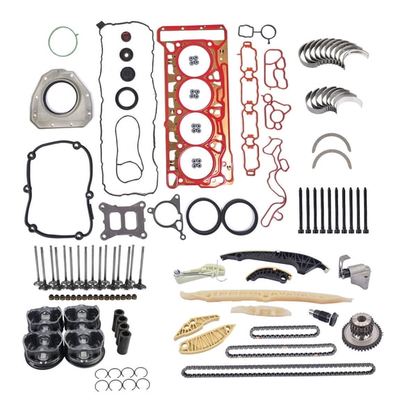 AKWH Engine Rebuild Pistons Seals Kit for VW Audi EA888 2.0 TFSI CNCD CHHB CNCT Gen3