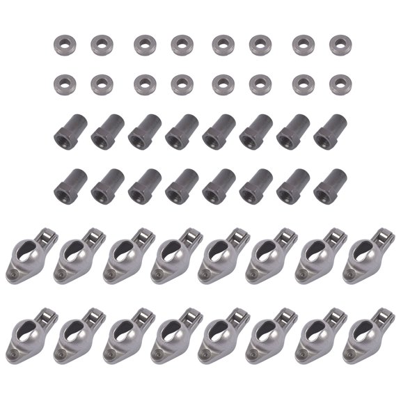 AKWH For Small Block Chevy SBC 305 350 400 Roller Tip Rocker Arms Set 1.5 Ratio 3/8"