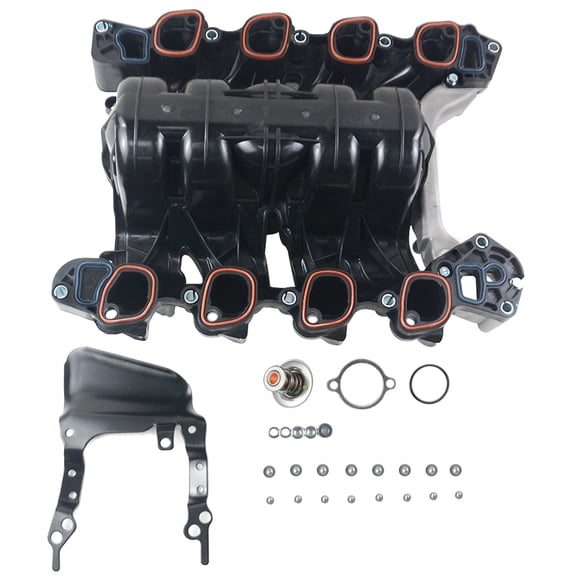 AKWH Intake Manifold w/ Gaskets for Ford Crown Victoria 2001-2008, Lincoln Town Car, Mercury Grand Marquis 1W7Z9424AB 3W7Z9424AA