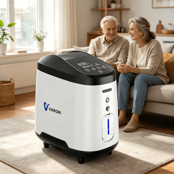 AKYDUCE Upgraded 1-9/&L Tube Machine 33-93% Out-O2XYGEN(Continuous) Portable Concentrator forHome Use (Stable design)T203P