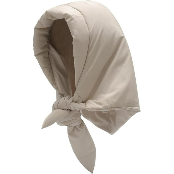 AKcxy Women Winter Down Hat Windproof Hooded Scarf Soft Warm Balaclava Skull Cap Beanie Hat