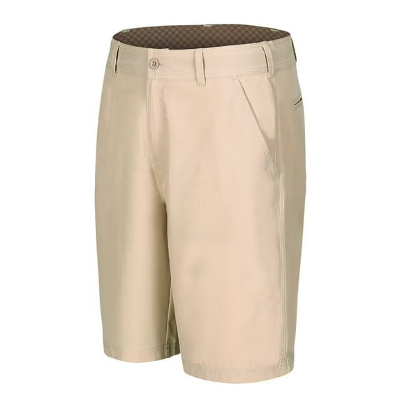 AKsit Hiking Shorts for Men Golf Stretch Lightweight Short Casual Relaxed Fit Summer Shorts Outdoor Camping Travel Cargo Shorts(Light beige 34)