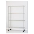 thumbnail image 1 of AL  Complete Wire Shelving Unit W-Caster- Silver, 1 of 1