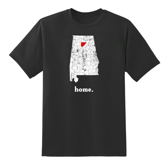 AL Map Alabama Home State Love Alabama Love Home T Shirt Black,XXL
