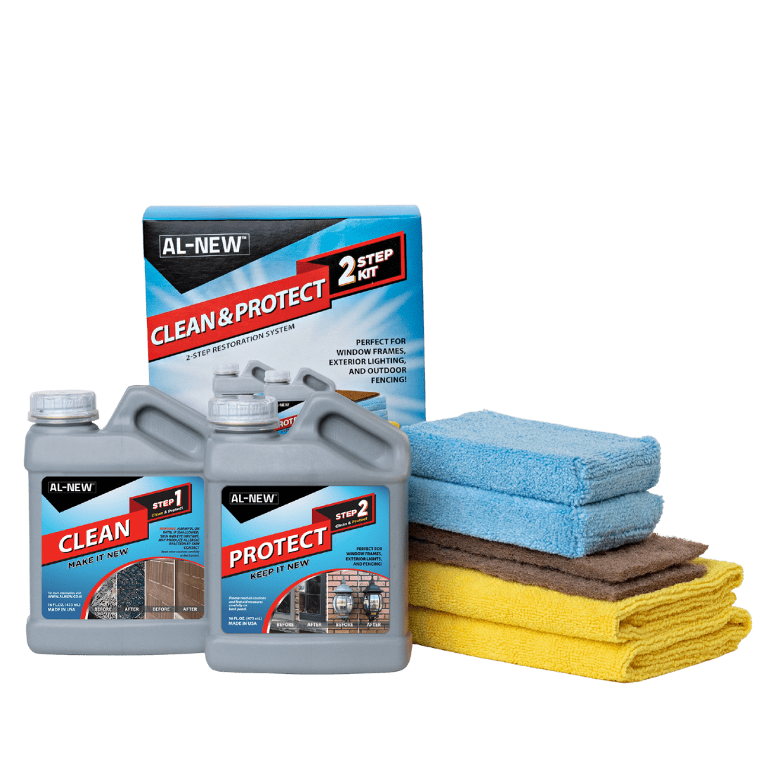 AL-NEW Step Clean Protect Kit Clean, Restore, Protect Your