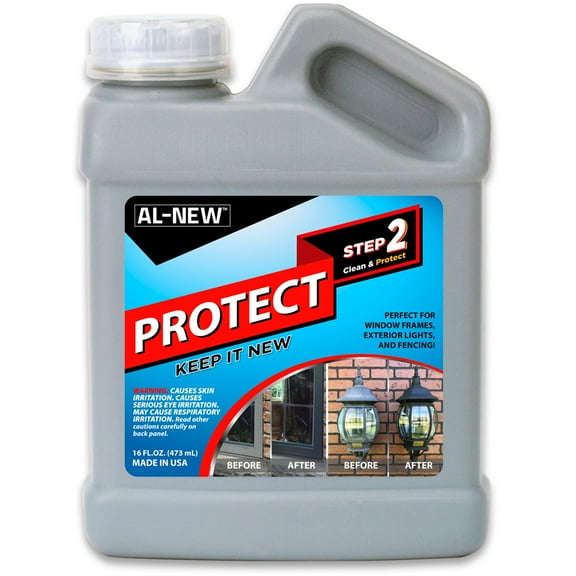 AL-NEW Step 2 Protect | Seal & Protect Your Outdoor Surfaces Like Patio Furniture, Garage Doors, Window Frames, Entry Doors, & More (16 oz.)