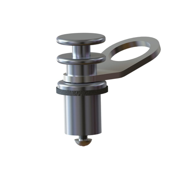 Taco Marine F180186VEL1 Aluminum Quick Release Fender Lock Pontoon