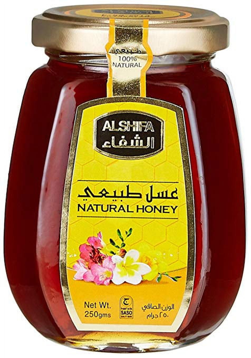 AL SHIFA 100% All Natural Pure Premium Honey, 250g - Walmart.com