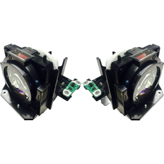 Advanced Lamps™ ET-LAD70AW Lamp & Housing Twinpack for Panasonic Projectors - 2 Unit per pack