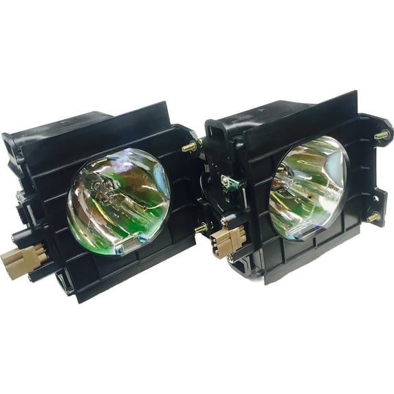 Advanced Lamps™ Lamp & Housing TwinPack for The Panasonic PT-D4000 Projector - 2 Unit per pack