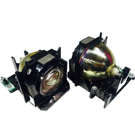 Advanced Lamps™ Lamp & Housing TwinPack for The Panasonic PT-DW6300LS Projector - 2 Unit per pack